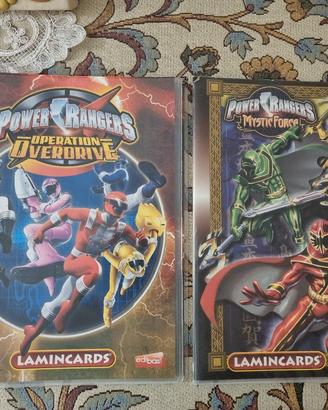 2 Album Power Rangers Lamincards Edibas 