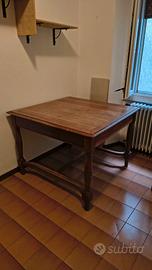 Tavolo antico legno massello