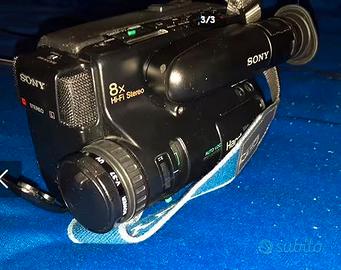 Telecamera videocamera Sony ccd TR 75E video 8