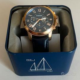 Orologio Cronografo Uomo Fossil Grant quadrante bl