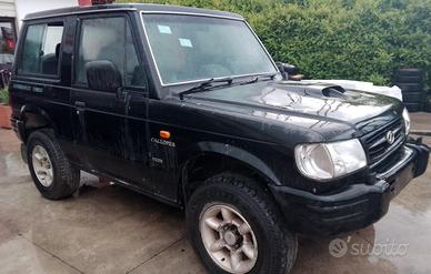 RICAMBI HYUNDAI GALLOPER 2.5 TD 1998 SIGLA DABH