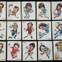 Figurine calciatori panini 1983 84 Caricature 