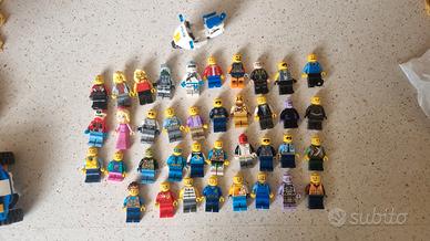 lego minifigures city pompieri carabinieri treni