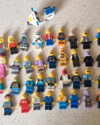 lego minifigures city pompieri carabinieri treni