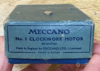 Meccano motori a molla