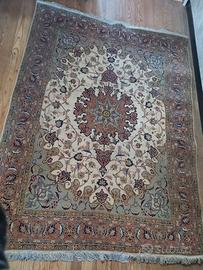 Tappeto persiano Tabriz annodato a mano 147x225
