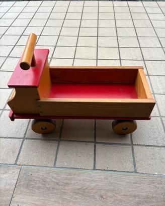Camioncino in legno anni 70'.