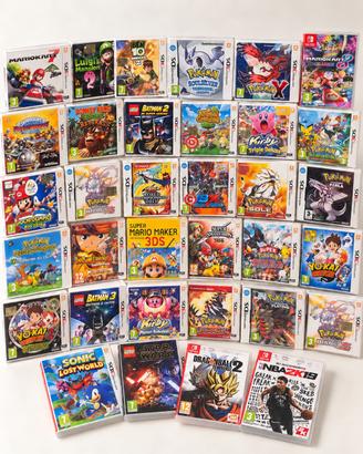 Lotto 35 giochi Ds 3Ds Switch