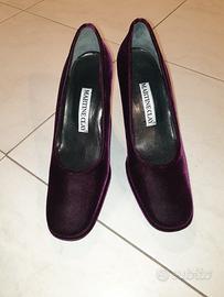 Eleganti scarpe in velluto