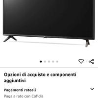 Smart tv LG pari al nuovo 43" pollici televisore