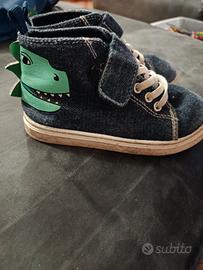 scarpe da ginnastica bambino in jeans n. 26