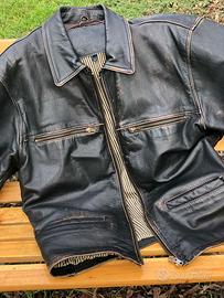 GIACCA  VINTAGE IN VERO CUOIO