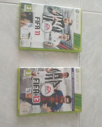 due giochi FIFA per Xbox 360 - Leggere la descrizi
