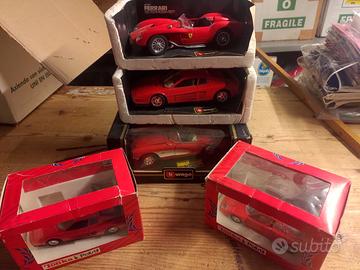 5 MODELLI COME FOTO-SCALA 1/18-1/25-IN BLOCCO