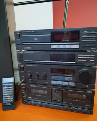 Impianto Hi-Fi vintage Technics completo