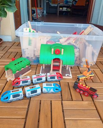 Trenino in legno  Brio 