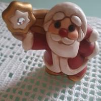 Thun Babbo Natale ceramica con Cometa Brillantino 