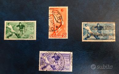 Regno 1934 - Campionati mondiali di calcio ,usato