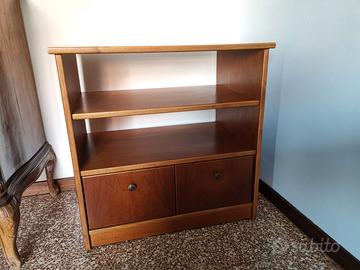 Mobile televisore TV in legno due cassetti