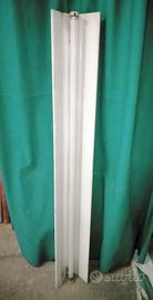 Plafoniera lampada neon lamiera metallo 120 cm