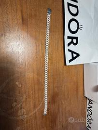 Pandora Bracciale Maglia Cubaba Argento