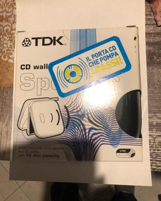 Portacd con speaker e mini radio