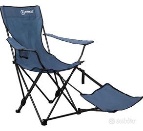 Sedia pieghevole campeggio Mare e non solo - NUOVO