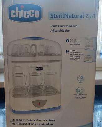 Sterilizzatore Chicco Sterilnatural 2 in 1