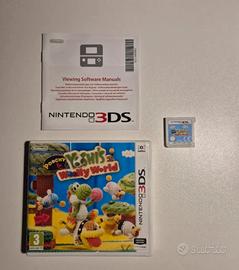 yoshi's wolly word nintendo 3ds 