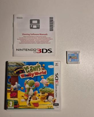 yoshi's wolly word nintendo 3ds 
