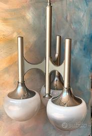 Lampadario da soffitto vetro opaco