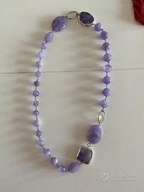 Collana in ametista