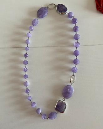 Collana in ametista