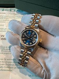 Rolex datejust lady 26mm 69173 acciaio/oro