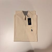 Pullover Half Zip Ralph Lauren Panna (XXL)