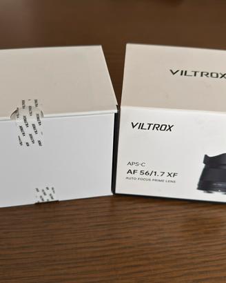 Obiettivo Viltrox 56mm f1.7 x-Mount Fujilm