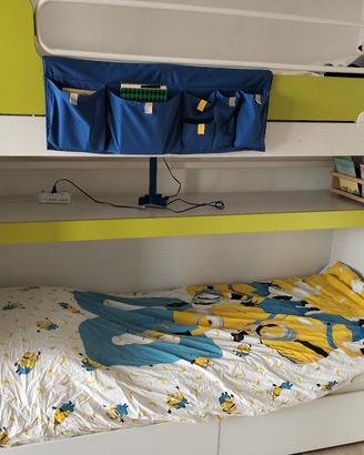 letto a castello scorrevole 
