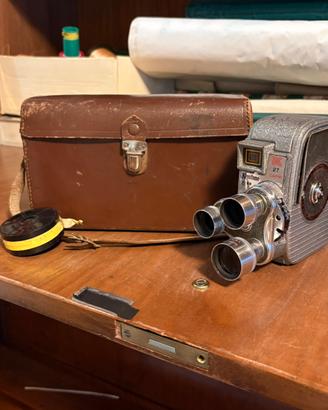 Cinepresa Vintage Keystone K-27 Capri (8mm) 3lenti