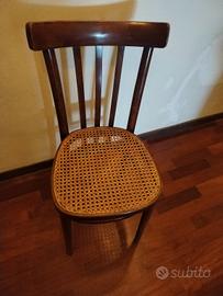 sedia in paglia di vienna