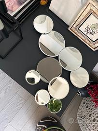 Base decorativa in specchi