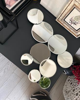 Base decorativa in specchi