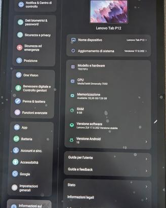 Tablet Lenovo p12