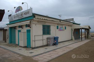 Bar-ristorante su la spiaggia di rimini