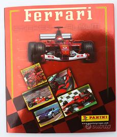 Album figurine panini no calcio cartoni ferrari