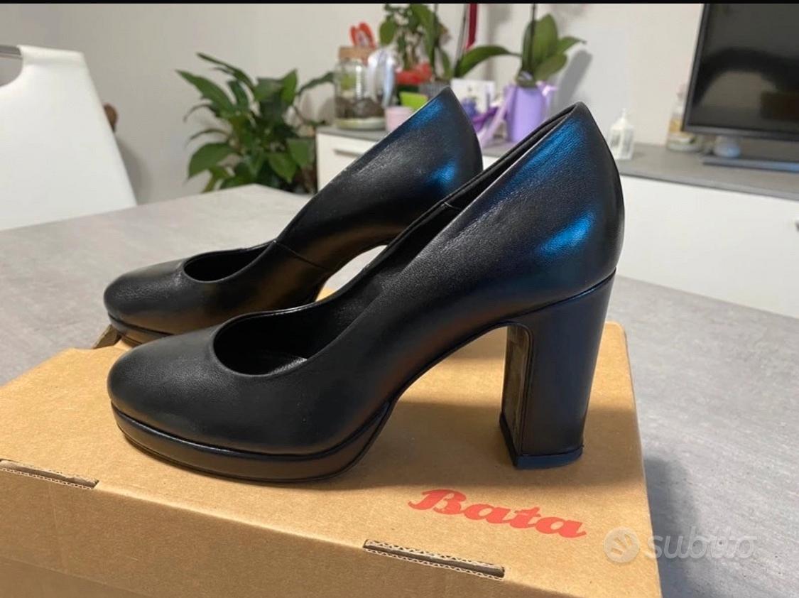 Scarpe con tacco nere numero 35 Bata Abbigliamento e Accessori