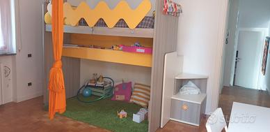 Cameretta unisex a castello