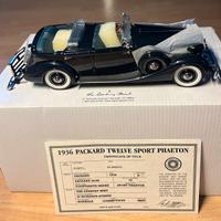 Danbury Mint 1936 Packard Twelve Sport Phaeton….