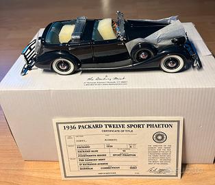 Danbury Mint 1936 Packard Twelve Sport Phaeton….