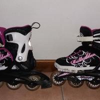 Rollerblade da ragazza colore nero viola