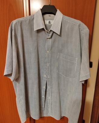 Camicia a maniche corte righe taglia  L 